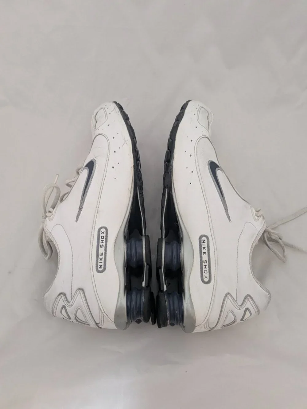 Nike Shox Monster SI White Rubber Low Top Lace-Up Men's Sneaker Size 11.5